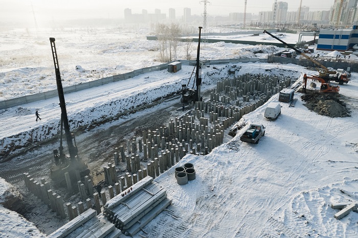 Ход строи­тельства — Январь 2023