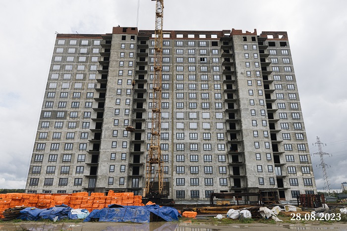 Ход строи­тельства — Сентябрь 2023