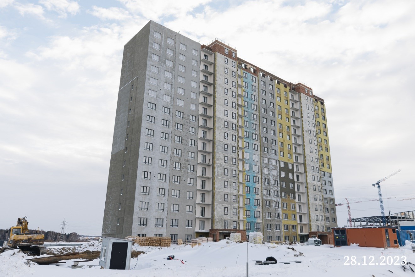 Ход строи­тельства — Декабрь 2023