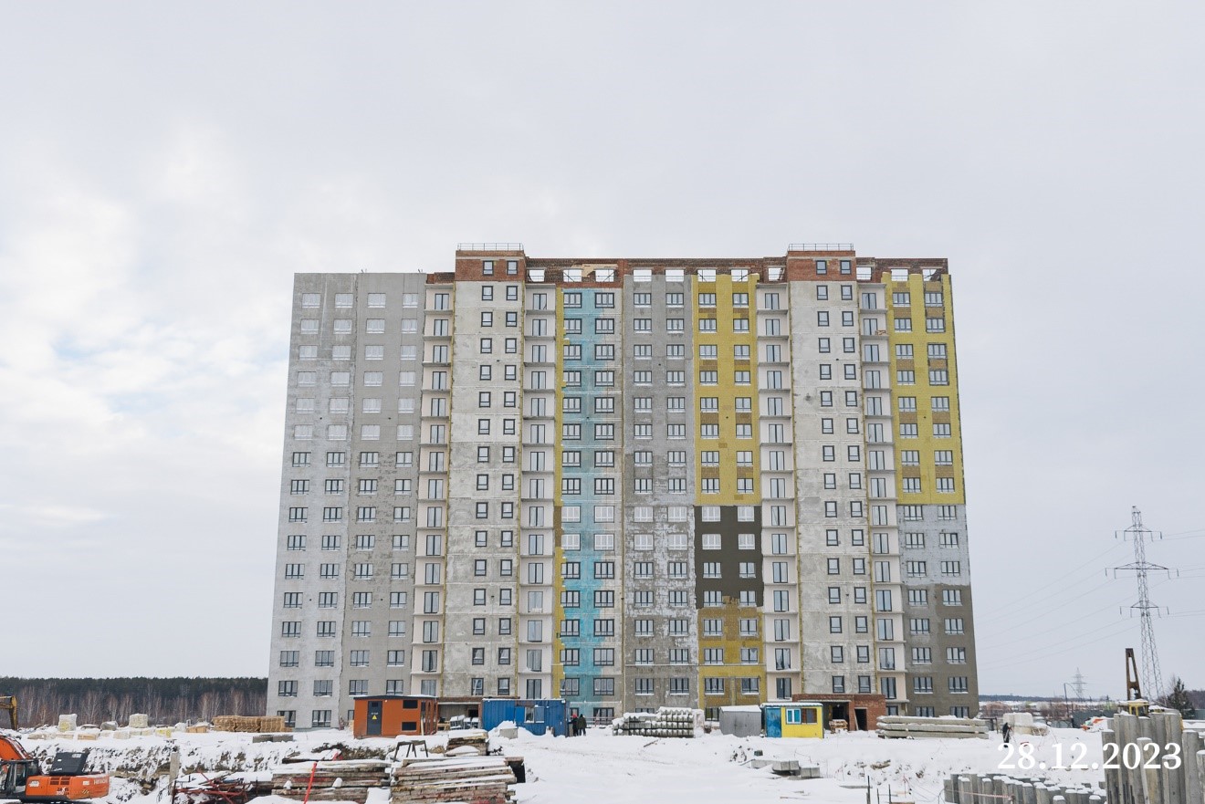 Ход строи­тельства — Декабрь 2023