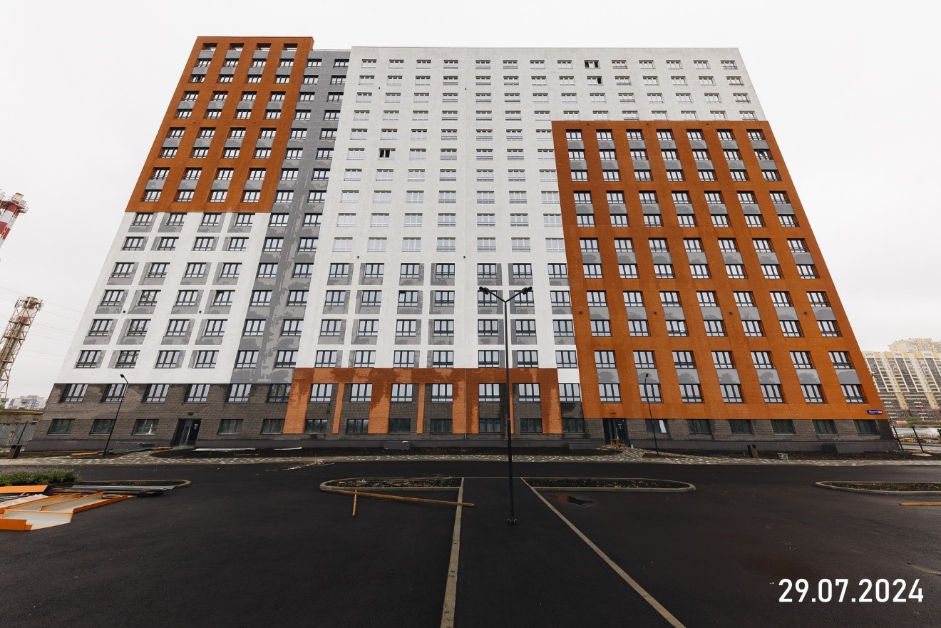 Ход строительства — июль 2024